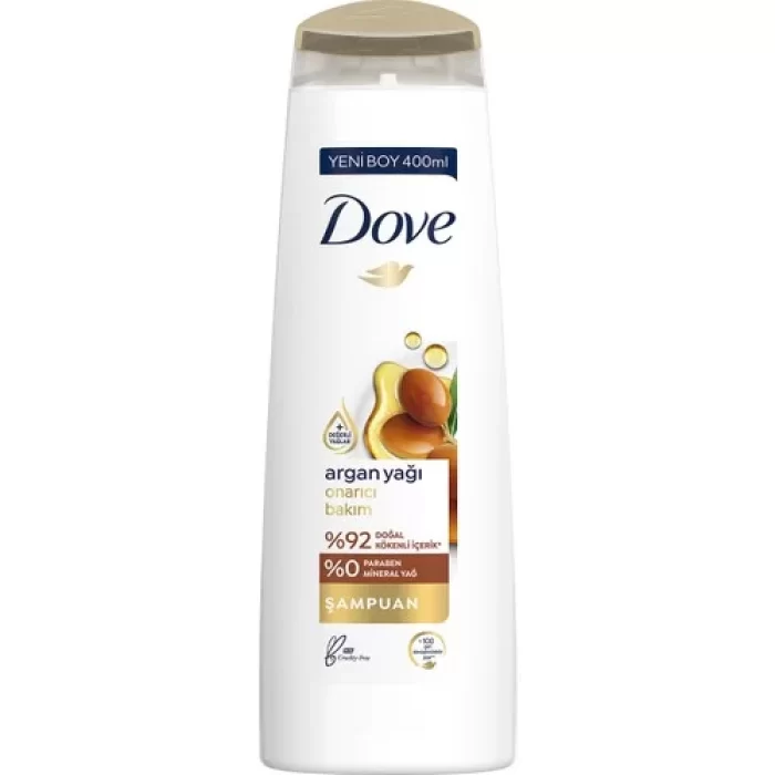 DOVE SAMPUAN 400ML.ARGAN Y.