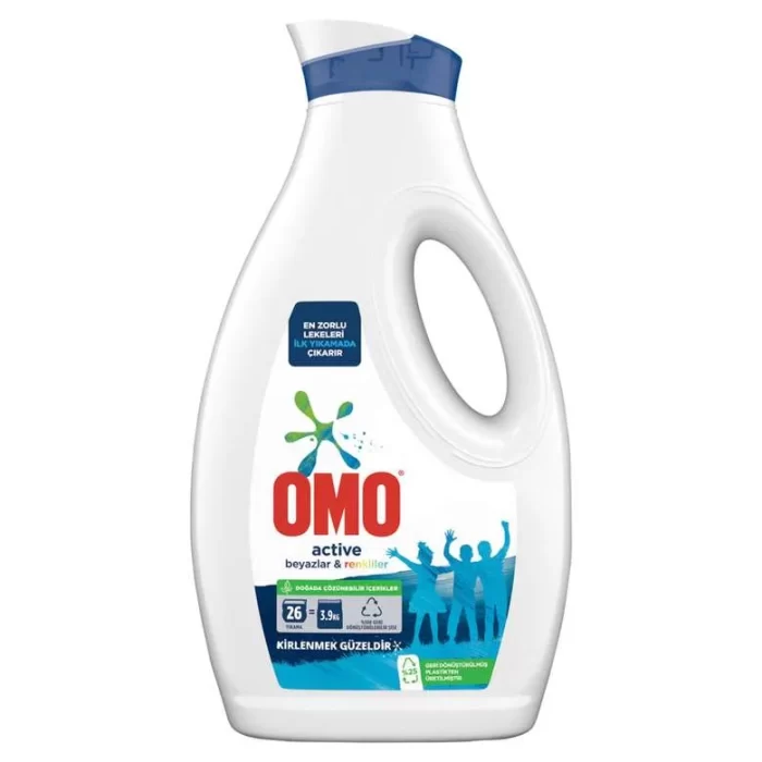 OMO SIVI DET. 1690ML. ACTIVE OXYGEN