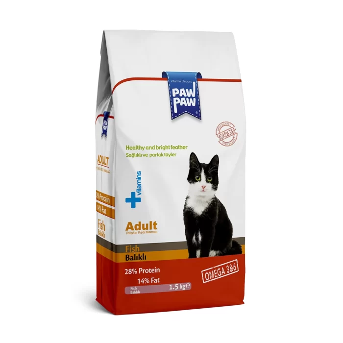 PAW PAW KEDI MAMASI BALIKLI 1 KG