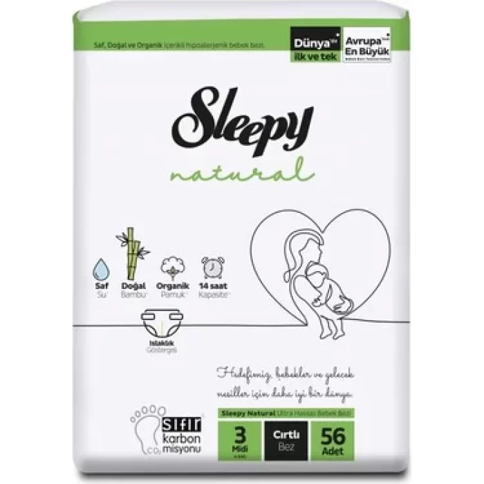 SLEEPY 2LI NATURAL 56LI MIDI