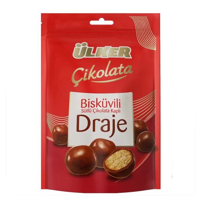 ULKER BISKUVILI CIKOLATA KAPLI DRAJE 150GR