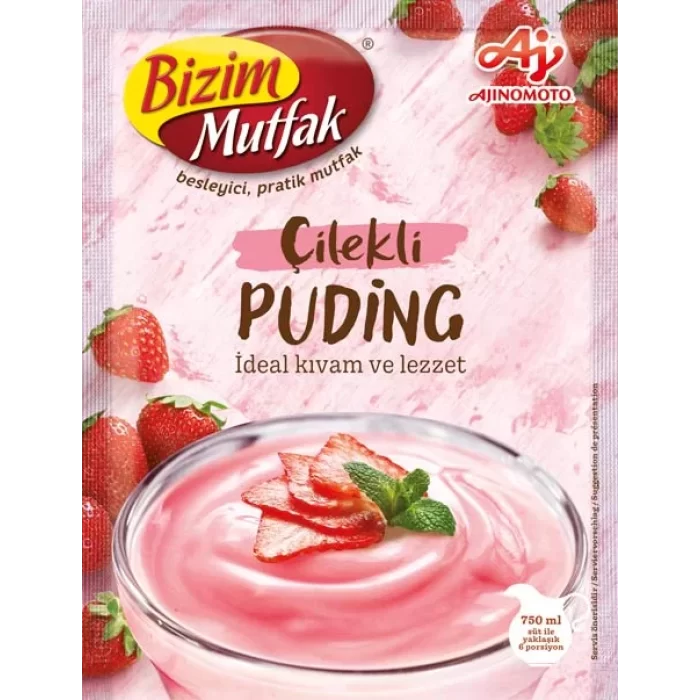 ULKER BIZIM MUTFAK CILEKLI PUDING 120 GR