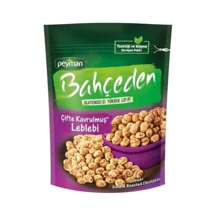 PEYMAN BAHCEDEN CIFTE KAVRULMUS LEBLEBI 180 GR.