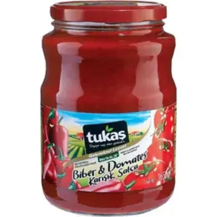 TUKAS SALCA 1650GR. BIBER DOMATES KARISIK