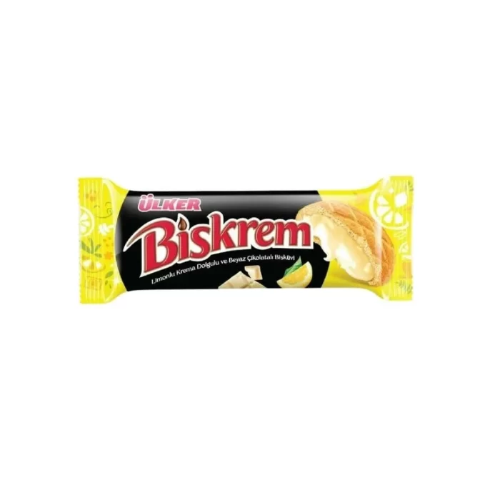 ULKER BISKREM BEYAZ CIK. & LIMON 94,5 GR.