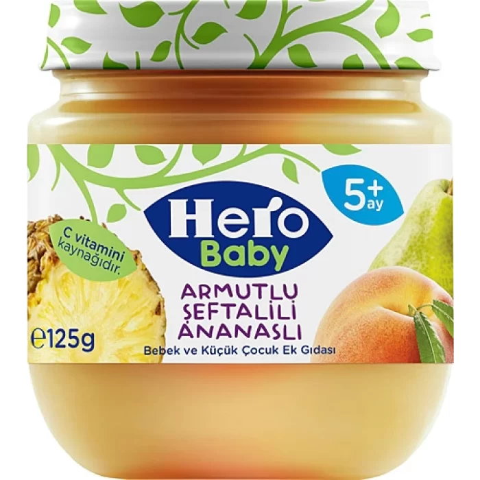 ULKER HERO BABY ARMUTLU SEFTALILI ANANASLI 125 GR