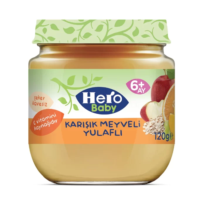 ULKER HERO BABY KARISIK MEYVELI YULAFLI 120 GR.