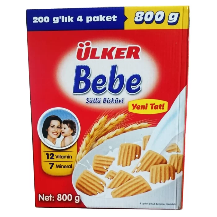 ULKER BEBE BISKUVI 800GR