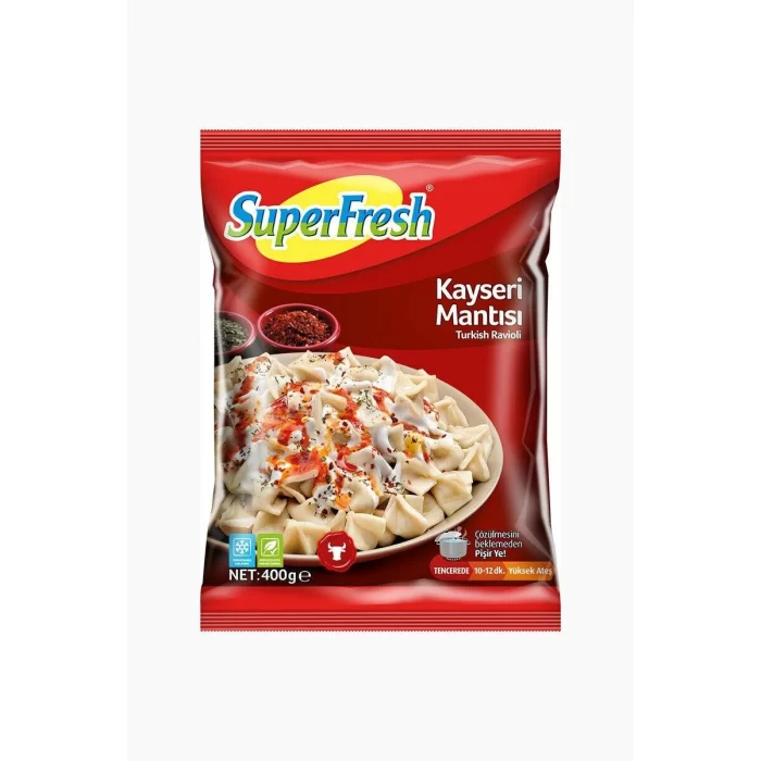 SUPERFRESH KAYSERI MANTI 400G