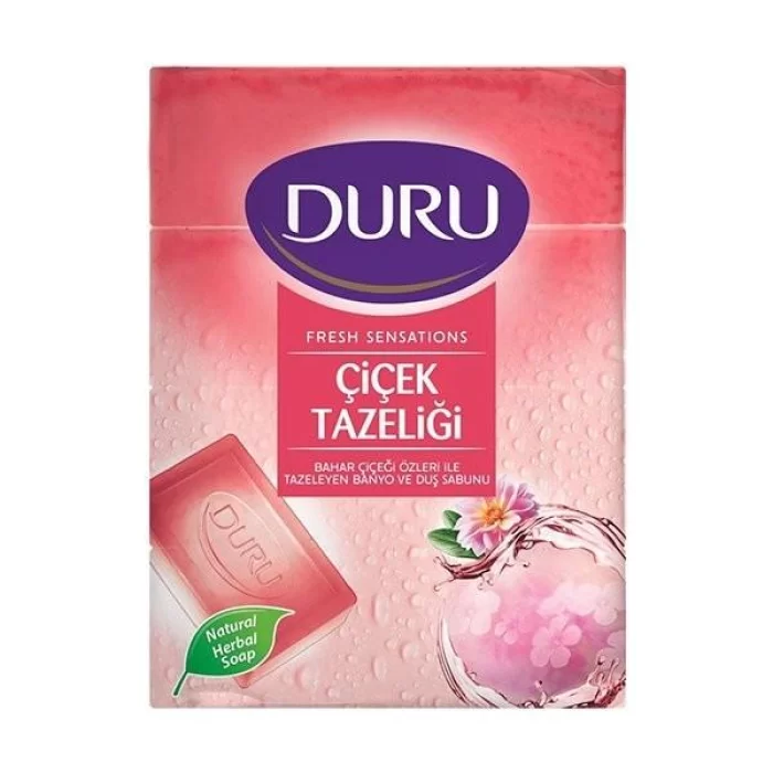 DURU DUS SABUN 4*150GR. CICEK