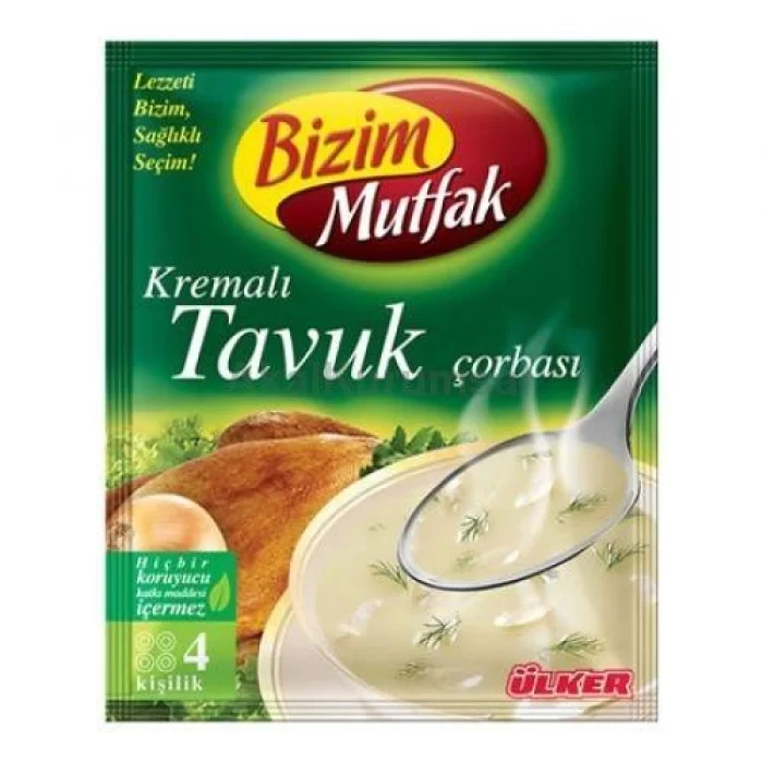 BIZIM CORBA 62GR. KREMALI TAVUK