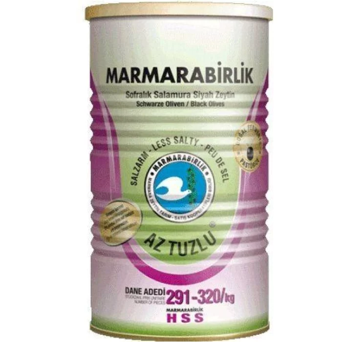 MARMARABIRLIK ZEYTIN 800GR. AZ TUZLU