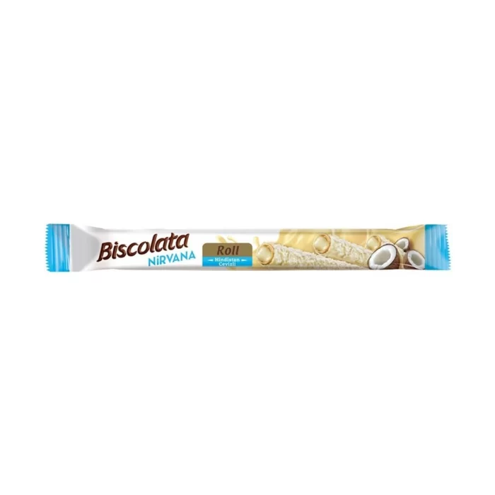 BISCOLATA ROLL NIRVANA 28GR. HINDISTAN CEVIZLI