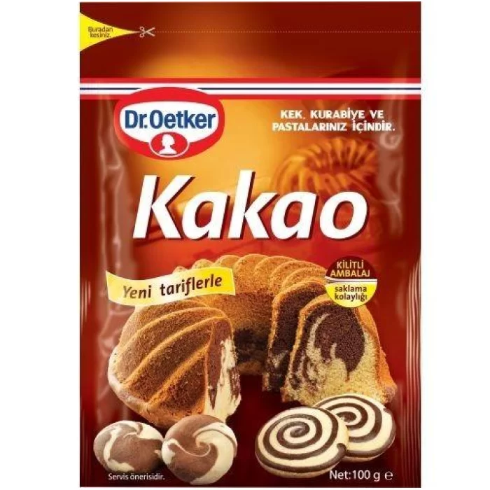 DR.OETKER KAKAO 100GR. KILITLI