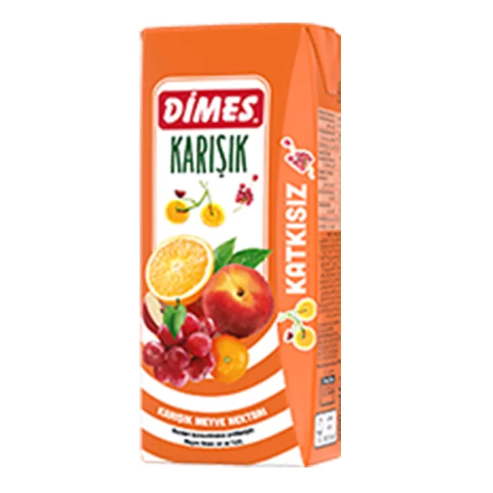 DIMES MEYVE SUYU 200ML. KARISIK