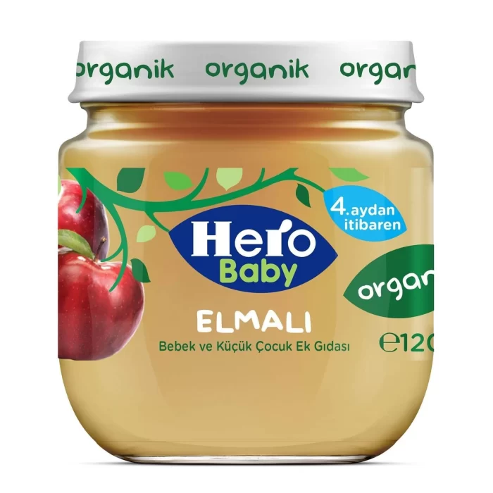 ULKER HERO BABY ORGANIK 120GR ELMALI