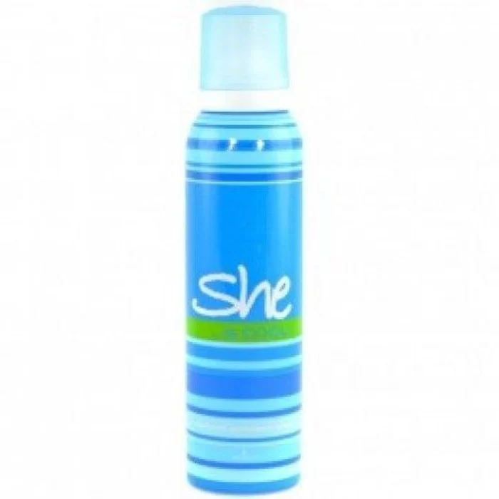 SHE DEODORANT 150ML. COOL