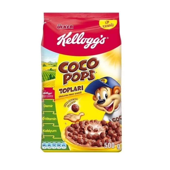 ULKER KELLOKS COCOPOPS 452 GR CIKOLATALI