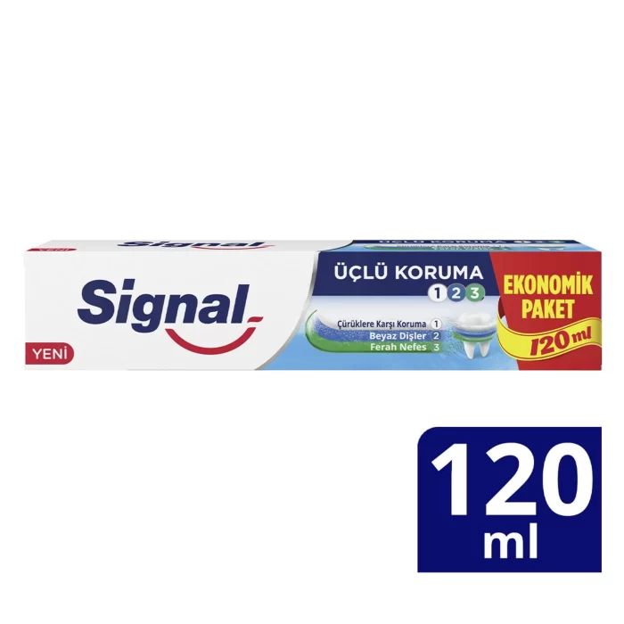 SIGNAL DIS MACUNU 120ML. UCLU KORUMA