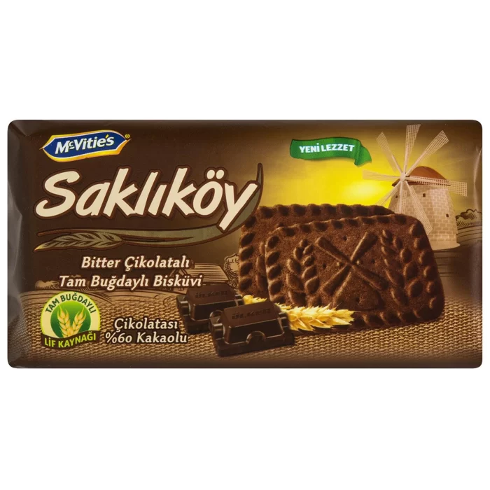 ULKER SAKLIKOY 130GR BITTER CIKOLATA