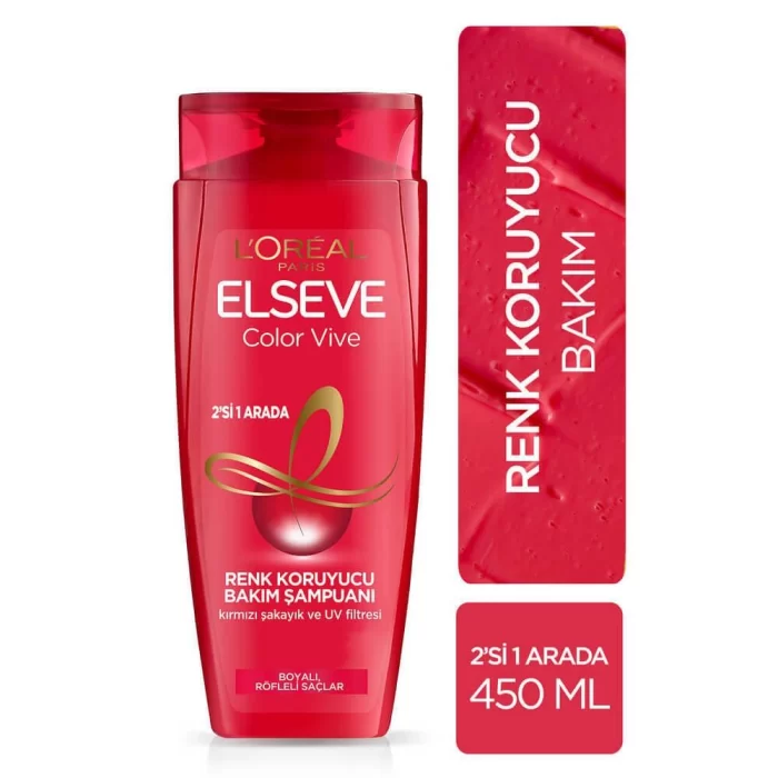 ELSEVE SAMPUAN 450ML. COLOR VIVE