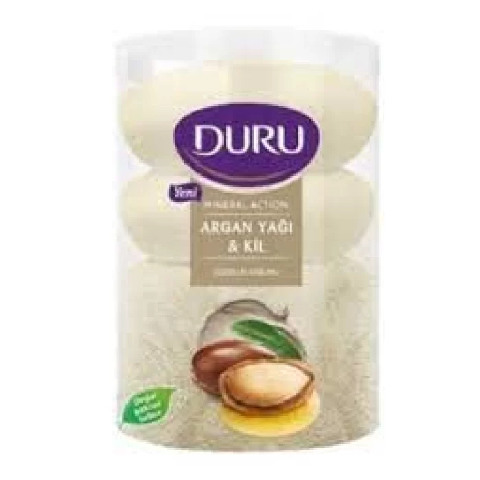 DURU FRESH SABUN 4*110GR. ARGAN OIL CLAY