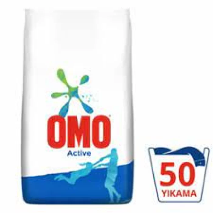 OMO MATIK 7,5KG. ACTIVE RENKLI VE BEYAZLAR