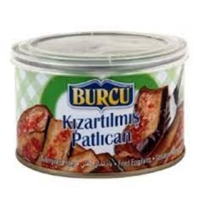 BURCU KONSERVE 400GR. KIZARTILMIS PATLICAN