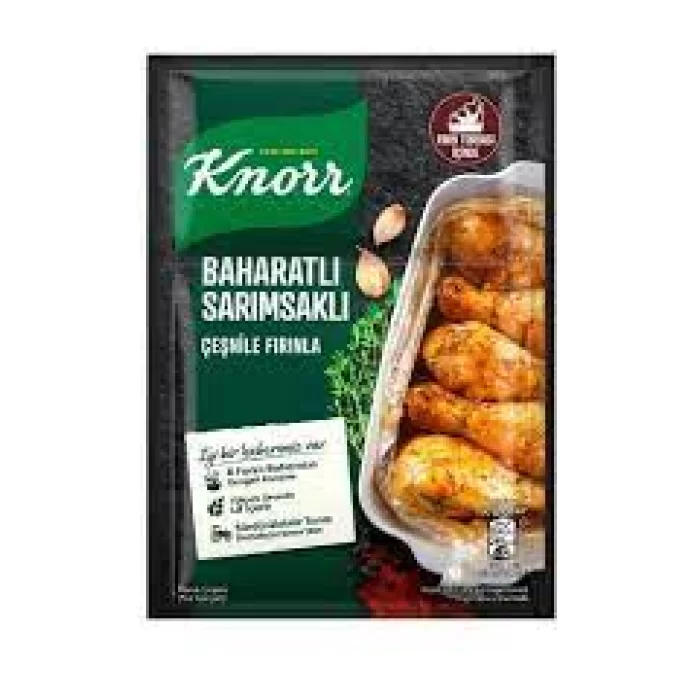 KNORR TAVUK CESNI 34GR. BAHARATLI SARIMSAKLI