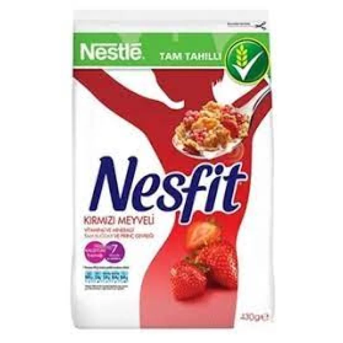 NESTLE NESFIT 400GR. KIRMIZI MEYVELI