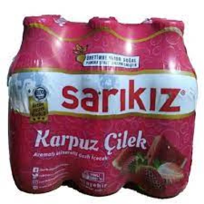 SARIKIZ MEYVELI SODA 6LI KARPUZ-CILEK