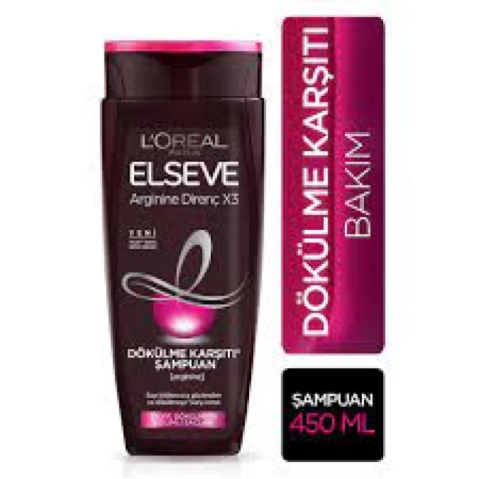 ELSEVE SAMPUAN 450ML. KOMPLE DIRENC