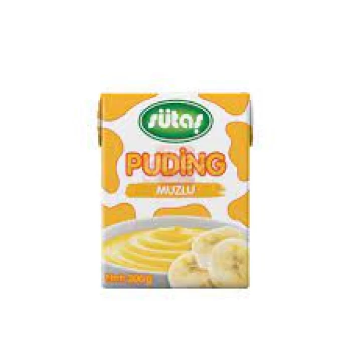 SUTAS UHT PUDING 200G MUZLU