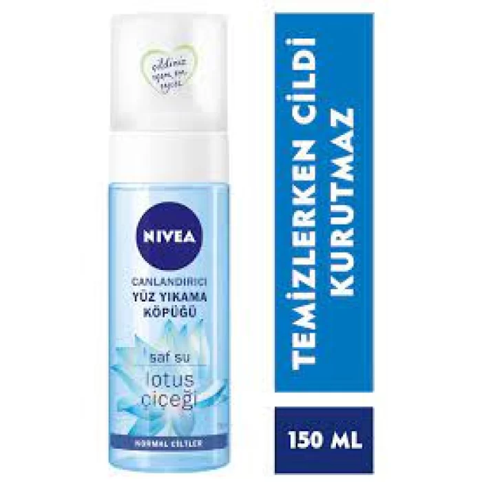 NIVEA YUZ YIKAMA KOPUGU 150ML. LOTUS CICEGI