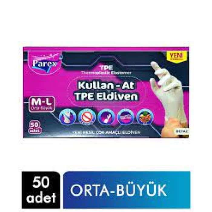 PAREX KULLAN AT ELDIVEN 50LI BEYAZ