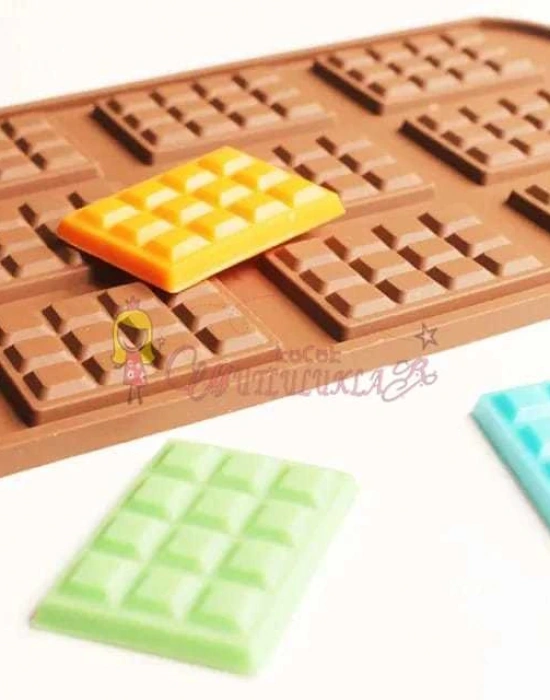 12 Lİ MİNİ TABLET ÇİKOLATA KALIBI