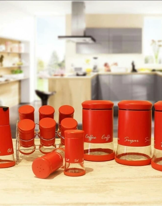 13 PARÇA BAHARATLIK MUTFAK SETİ