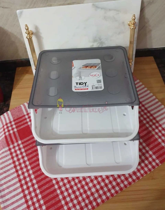 15li Yumurta Saklama Kabi