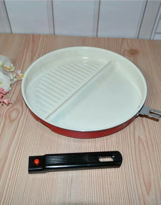 2 BÖLMELİ YUVARLAK SERAMİK TAVA