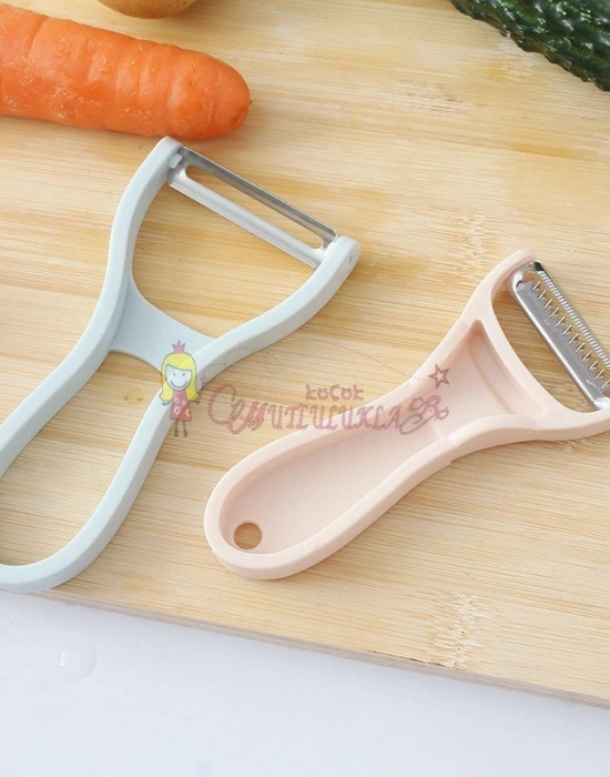 2 in 1 Bıçak Seti Hem jülyen hemde soyacak ikisi bir arada