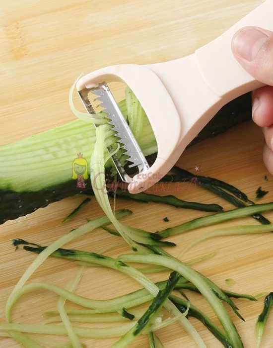 2 in 1 Bıçak Seti Hem jülyen hemde soyacak ikisi bir arada