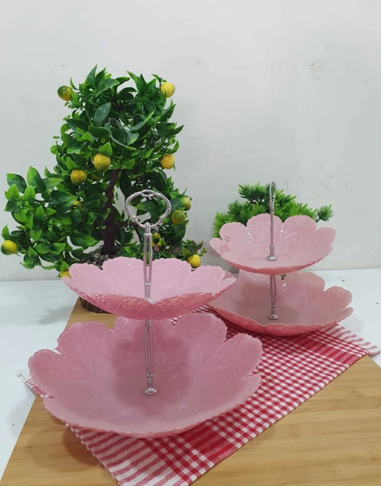 2 Katlı Şekerlik Cam