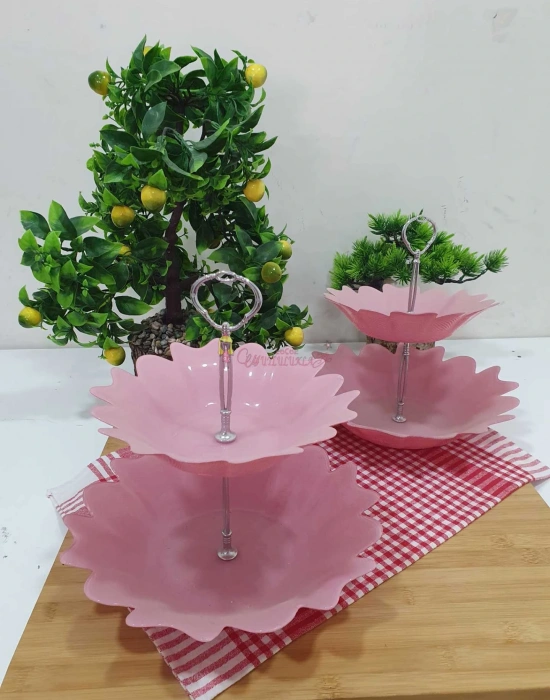 2 Katlı Şekerlik Cam