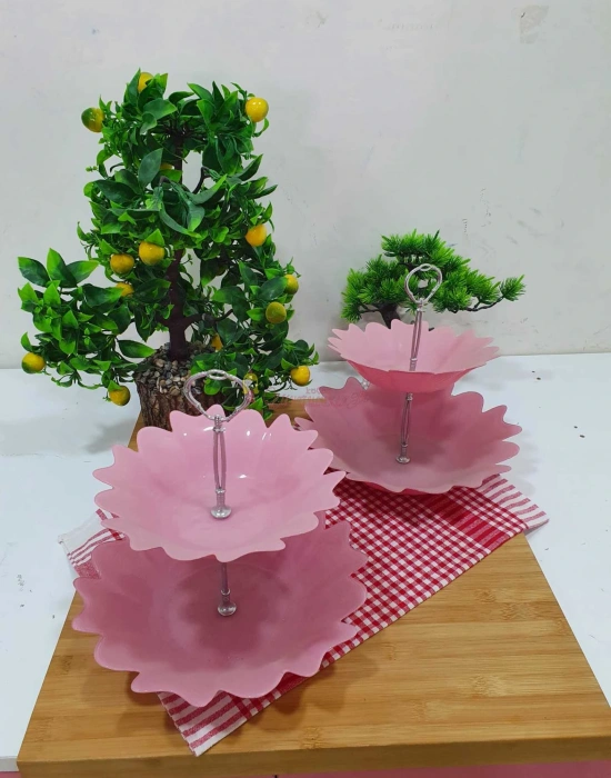 2 Katlı Şekerlik Cam