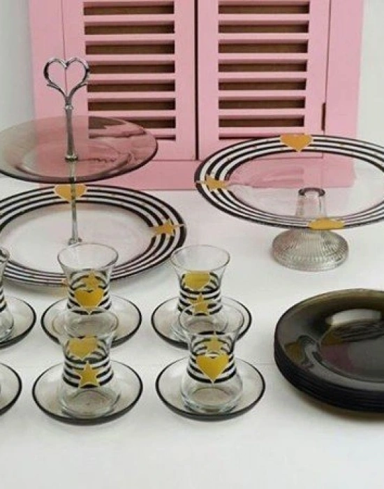 20 PARÇA CAM PASTA SETİ