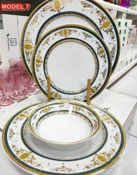 24 PARÇA PORSELEN YEMEK TAKIMI ( 1.SINIF )