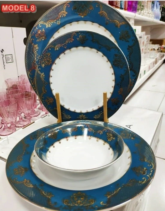 24 PARÇA PORSELEN YEMEK TAKIMI ( 1.SINIF )