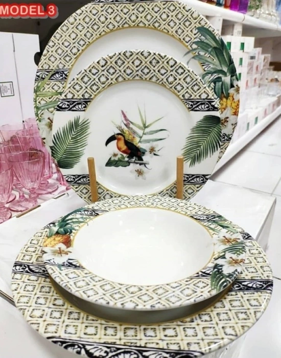 24 PARÇA PORSELEN YEMEK TAKIMI ( 1.SINIF )