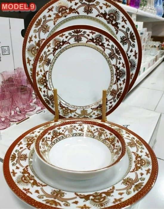 24 PARÇA PORSELEN YEMEK TAKIMI ( 1.SINIF )