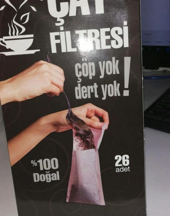 26 LI ÇAY DEMLEME POŞETİ